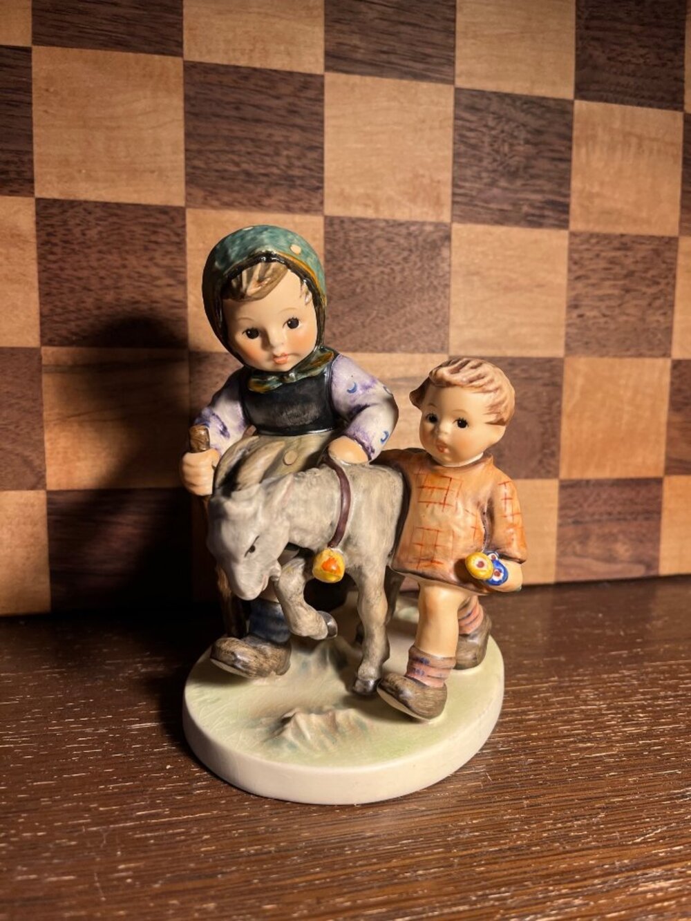 Homeward Bound Kids with Goat Goebel West Germany Hummel